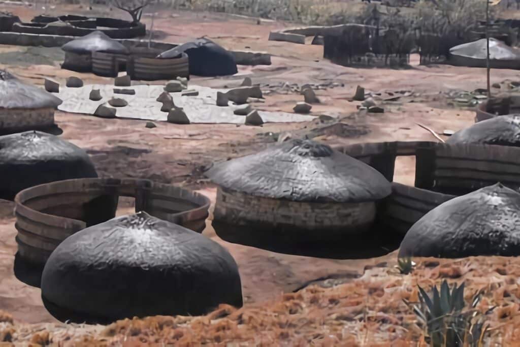 huttes basotho