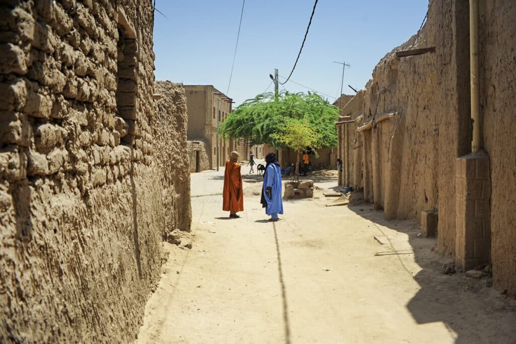 rue vieille ville de Tombouctou