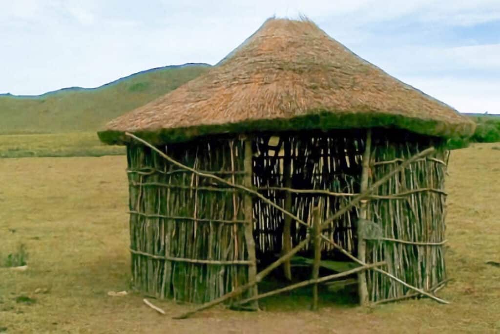 construction hutte xhosa