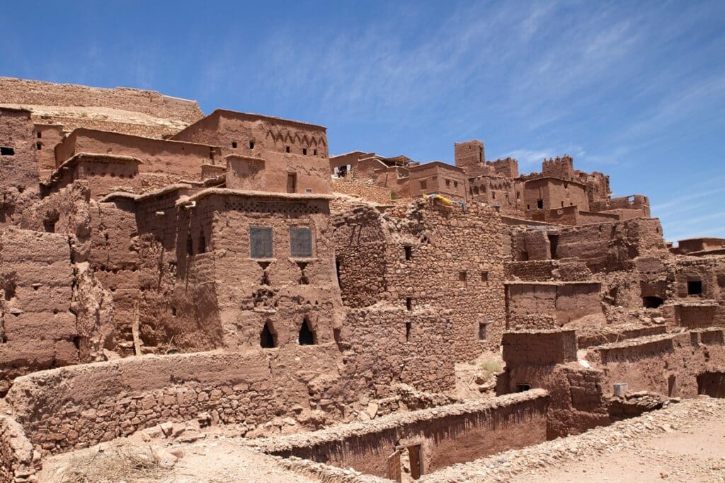 maisons dans le ksar d'Aït-Ben-Haddou