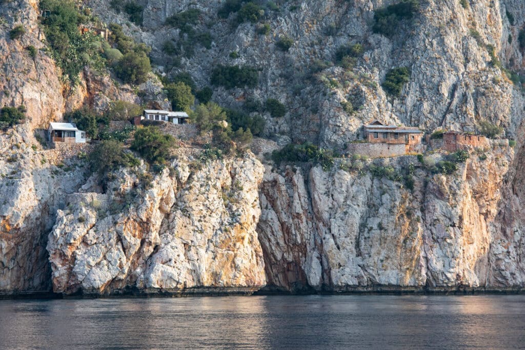 maisons du mont Athos