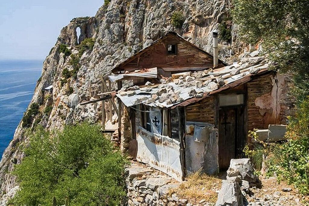 maison d'ermite Karoulia