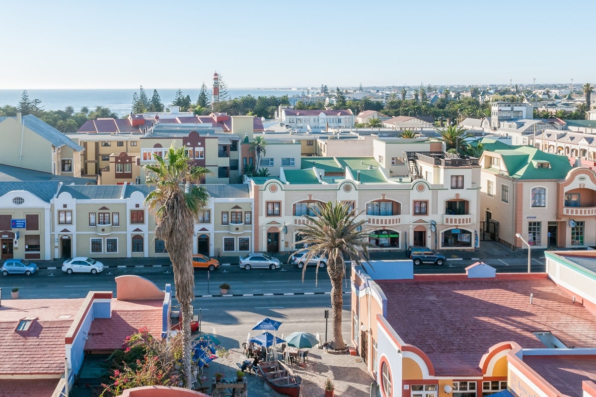 ville de SWAKOPMUND et ses maisons coloniales