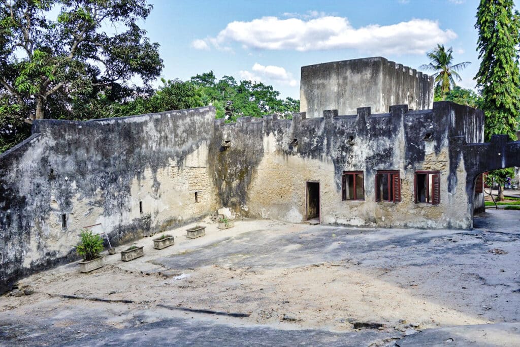maison swahili à Bagamoyo