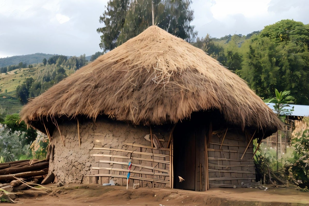Les maisons traditionnelles rwandaises : formes et matériaux