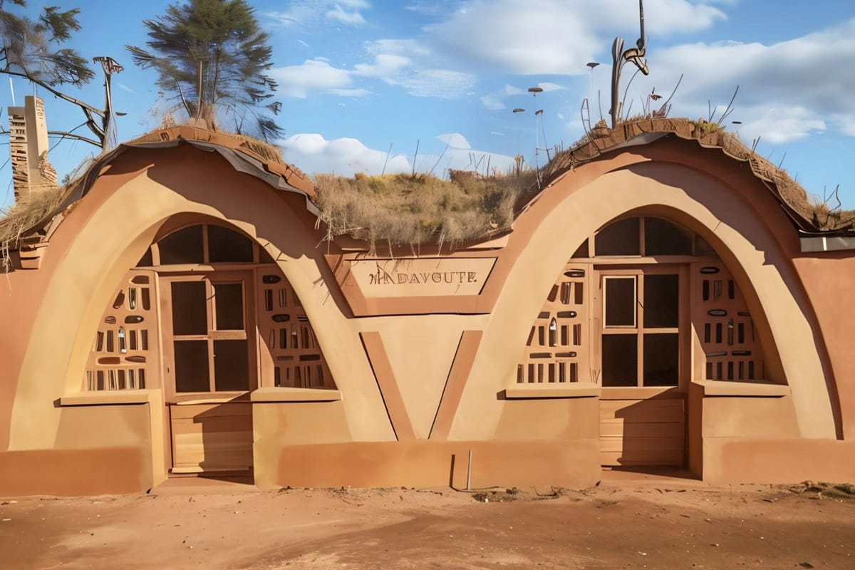 maison en voûte nubienne