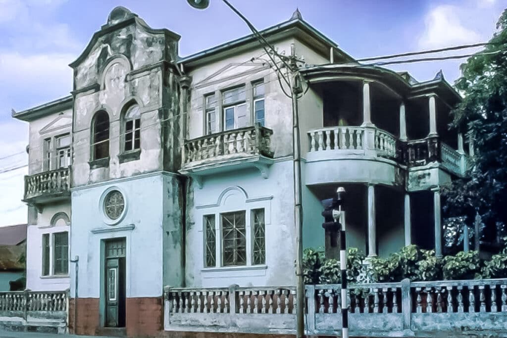 Ancienne maison coloniale à Beira