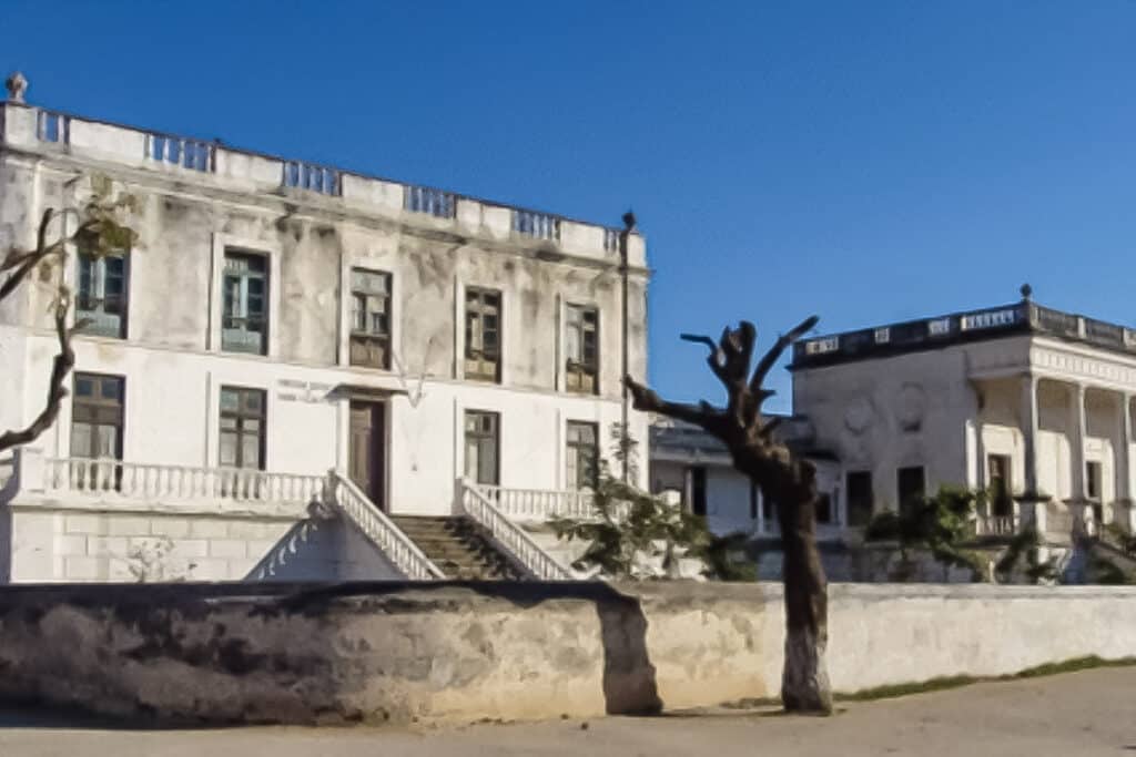 Ancienne résidence du gouvernement colonial sur l'île de Mozambique