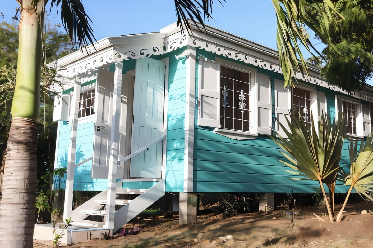 Chalet caribéen à Saint Paul