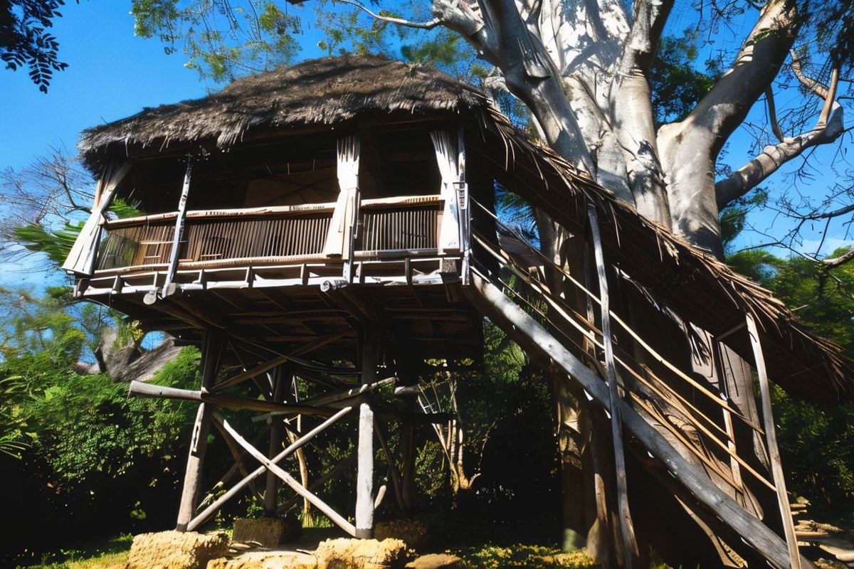 Chole Mjini cabane perchée