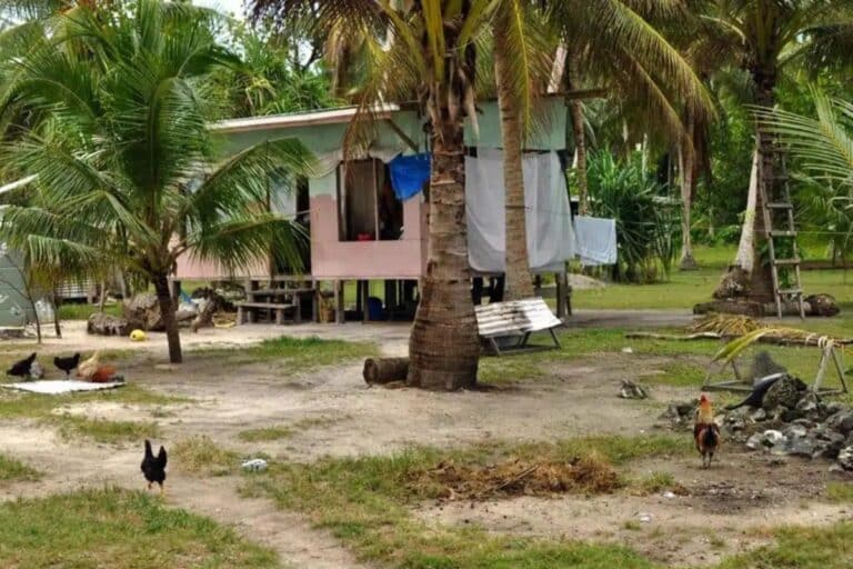Maisons à Funafuti