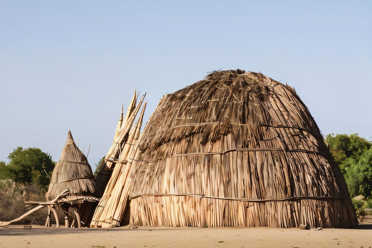 La hutte du peuple Arboré