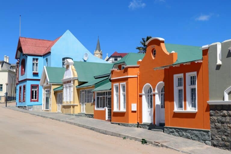 Les maisons coloniales de Lüderitz