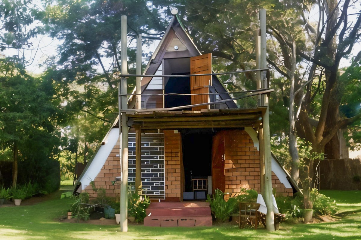 Maison en A charmante à Lusaka