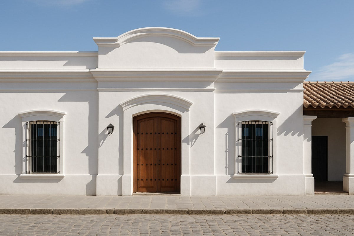 maison coloniale en Argentine
