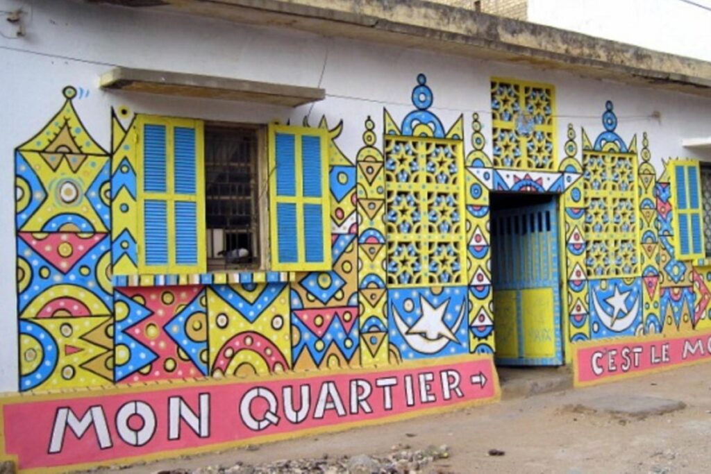 fresque maison damels