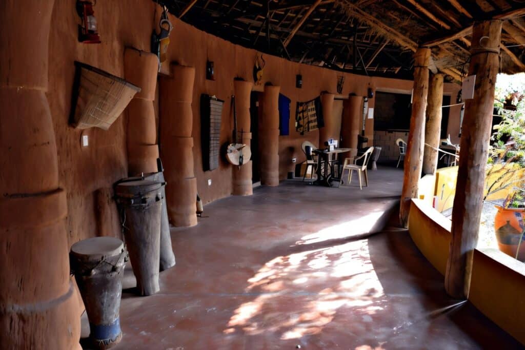 Case à impluvium du campement Aljowe
