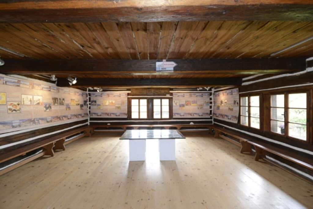 salle d'exposition