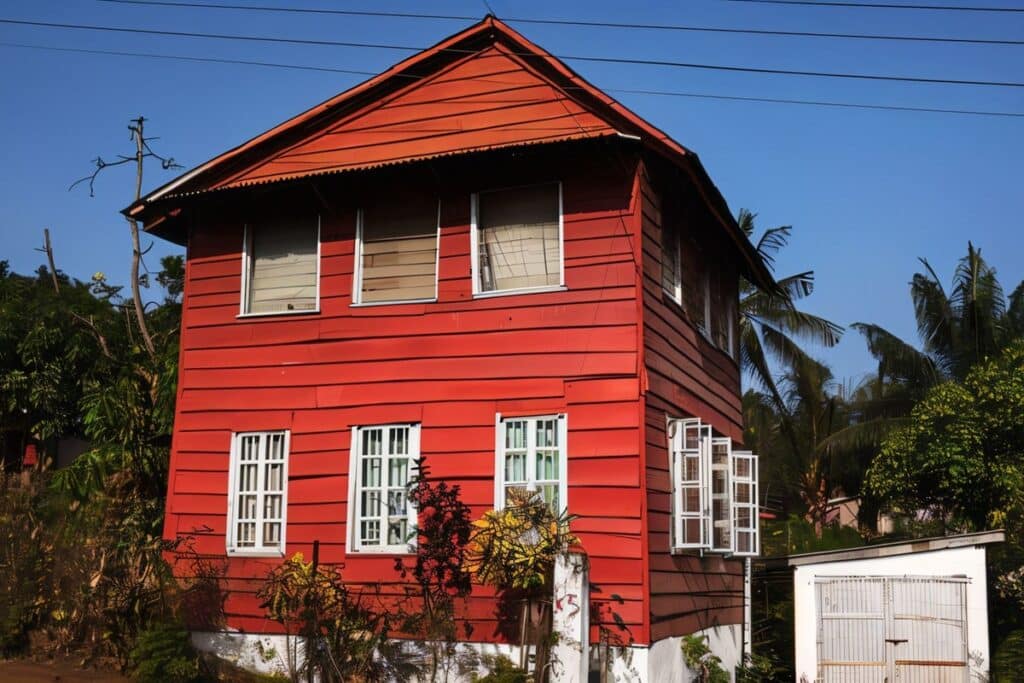 les maisons créoles de Freetown
