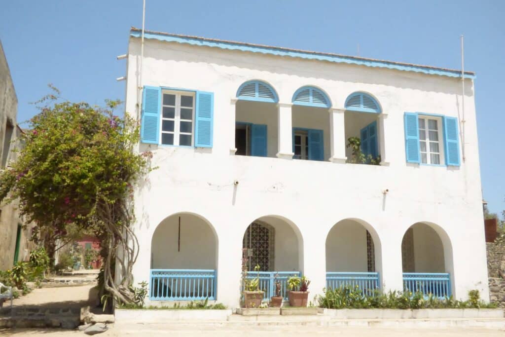 maison coloniale à Gorée