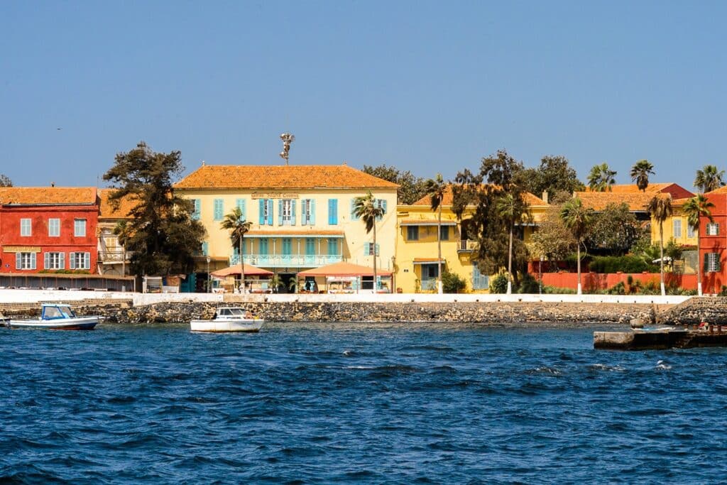 Gorée maisons coloniales