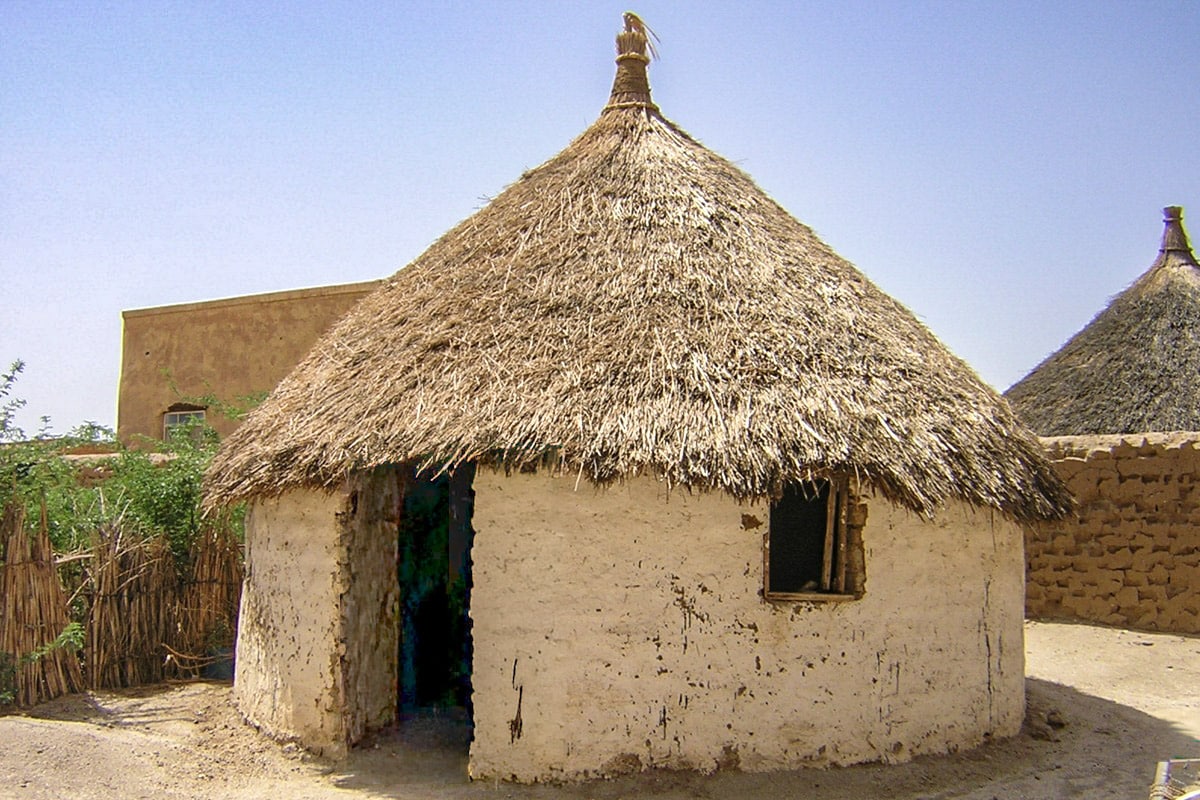 hutte traditionnelle soudanaise