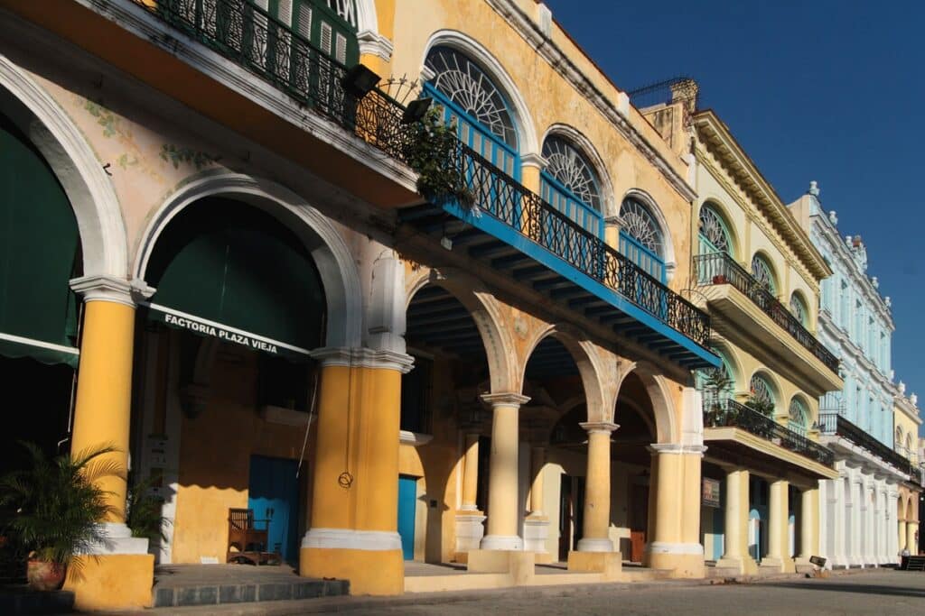 maisons coloniales de La Havane