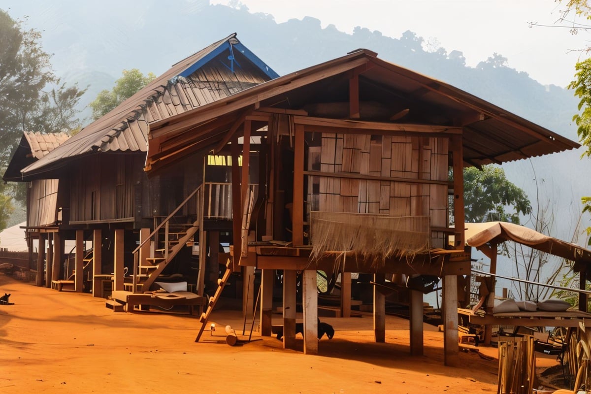 maisons Akha