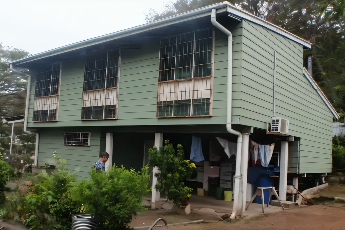 maison coloniale à Port Moresby