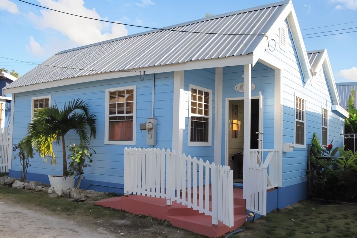 maison traditionnelle de la barbade