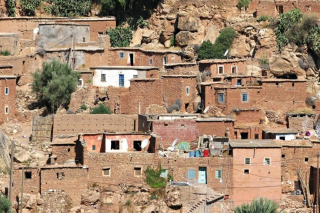 maisons berbères de l'atlas marocain