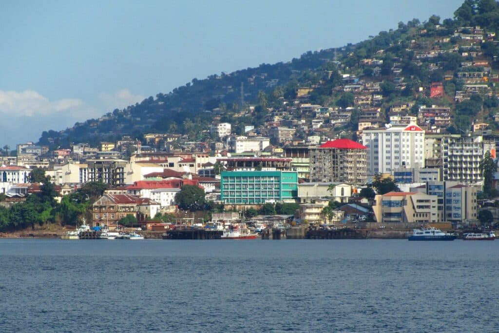 immeubles de freetown