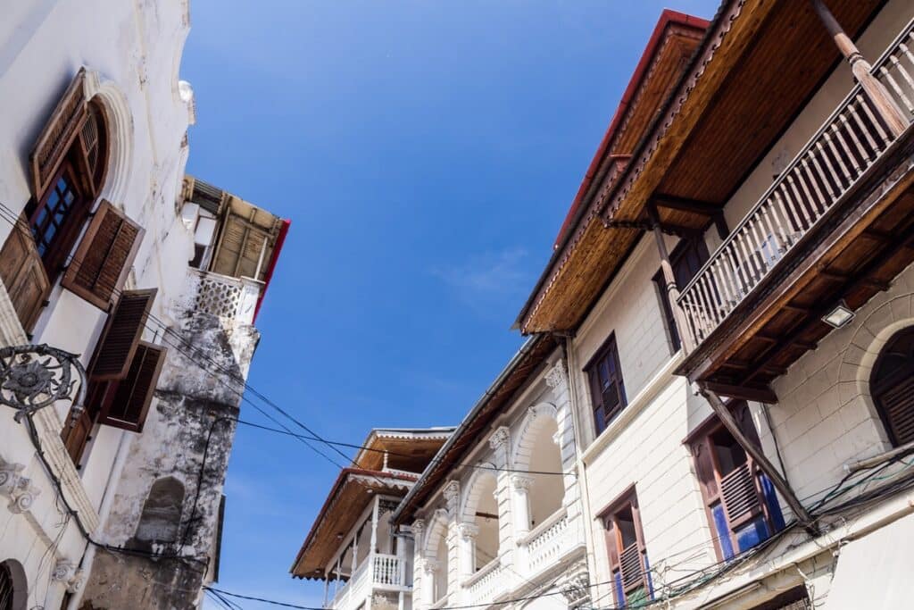 maisons swahili de Stone Town
