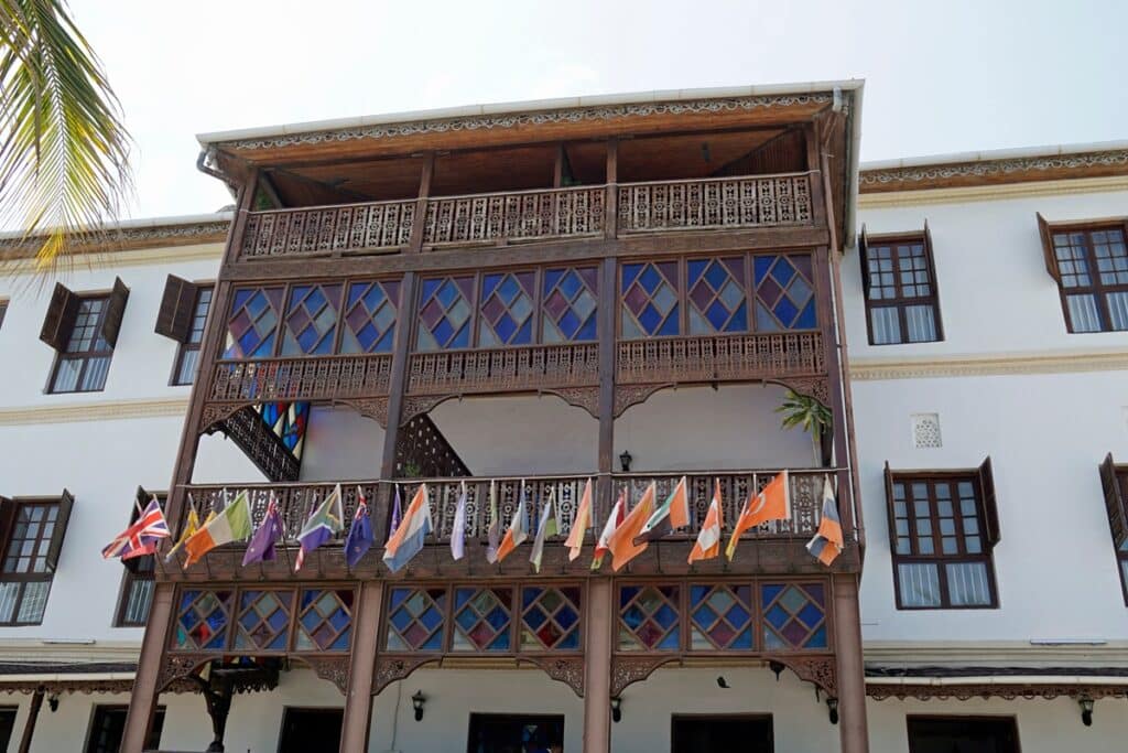 ancienne maison de marchand en corail à Stone Town