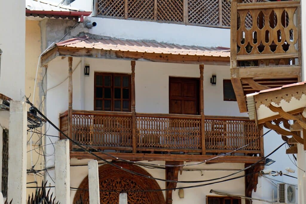 maisons swahili de Stone Town