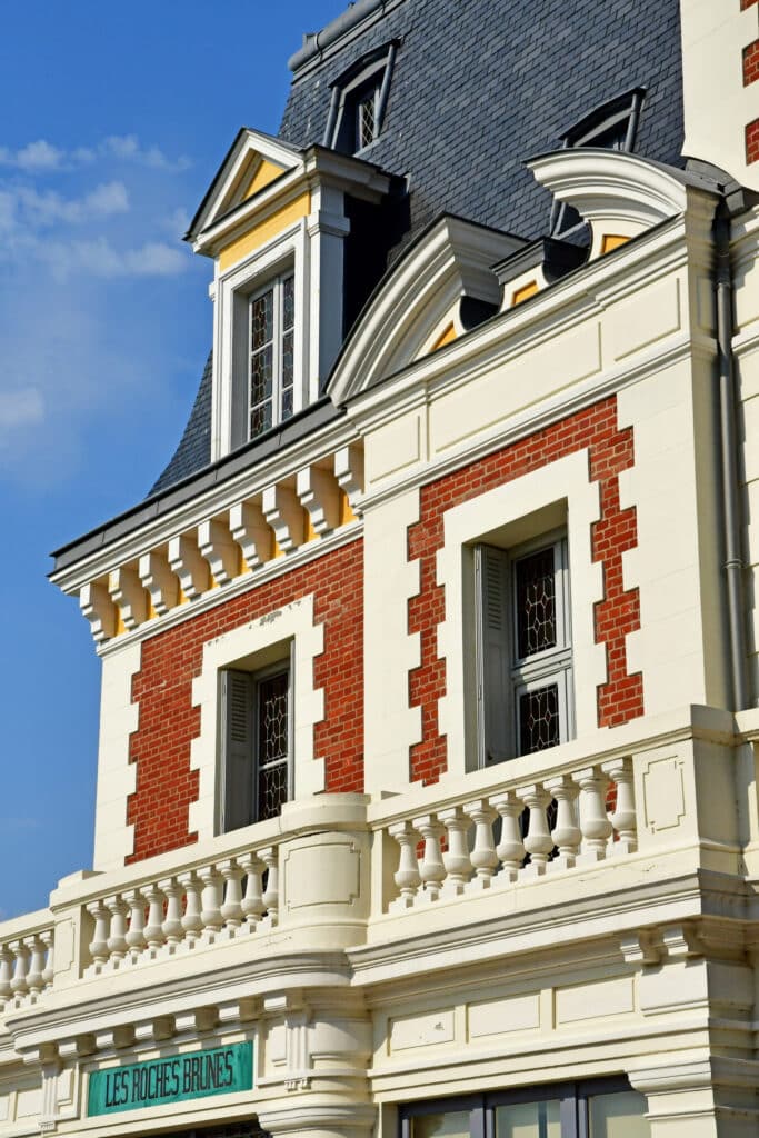 détail villa Roches-Brunes à Dinard