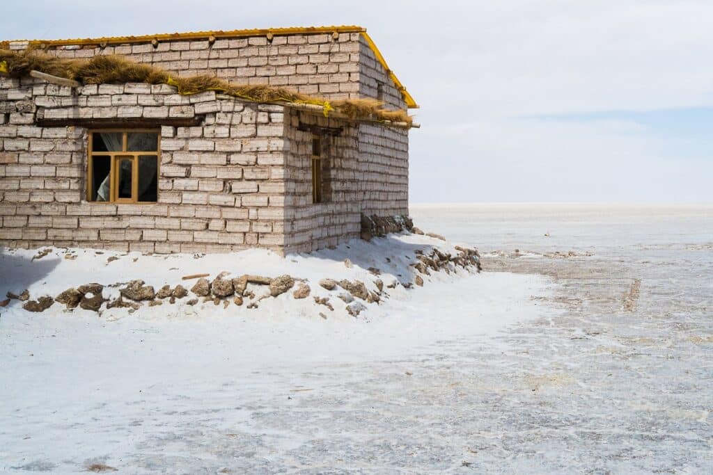 maison en sel de Bolivie