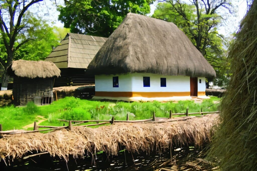 maison traditionnelle du plateau de Târnavelor