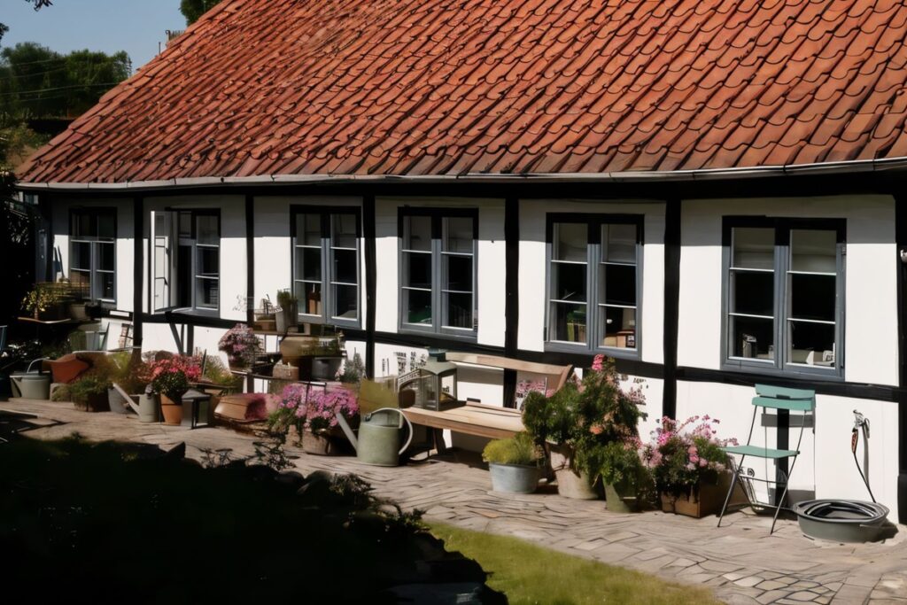 Charmante petite maison de campagne au Danemark