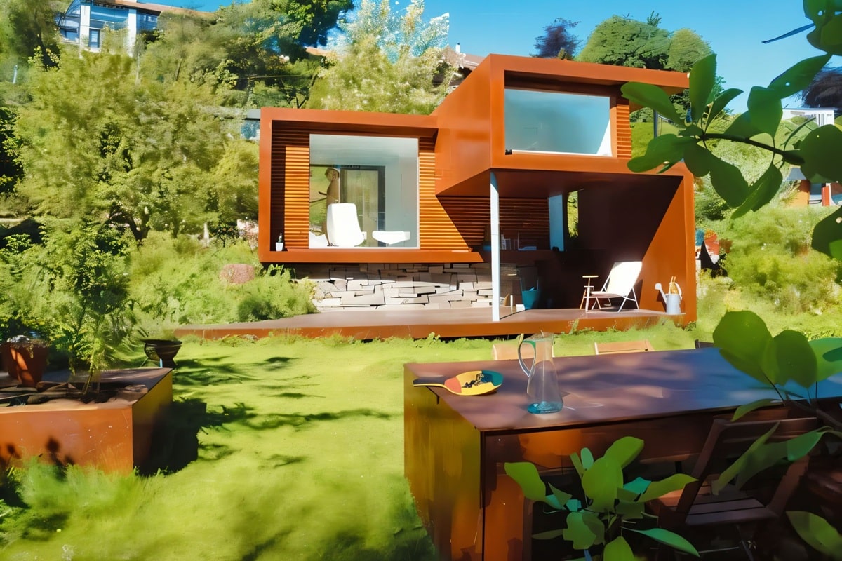 Maison contemporaine en Norvège