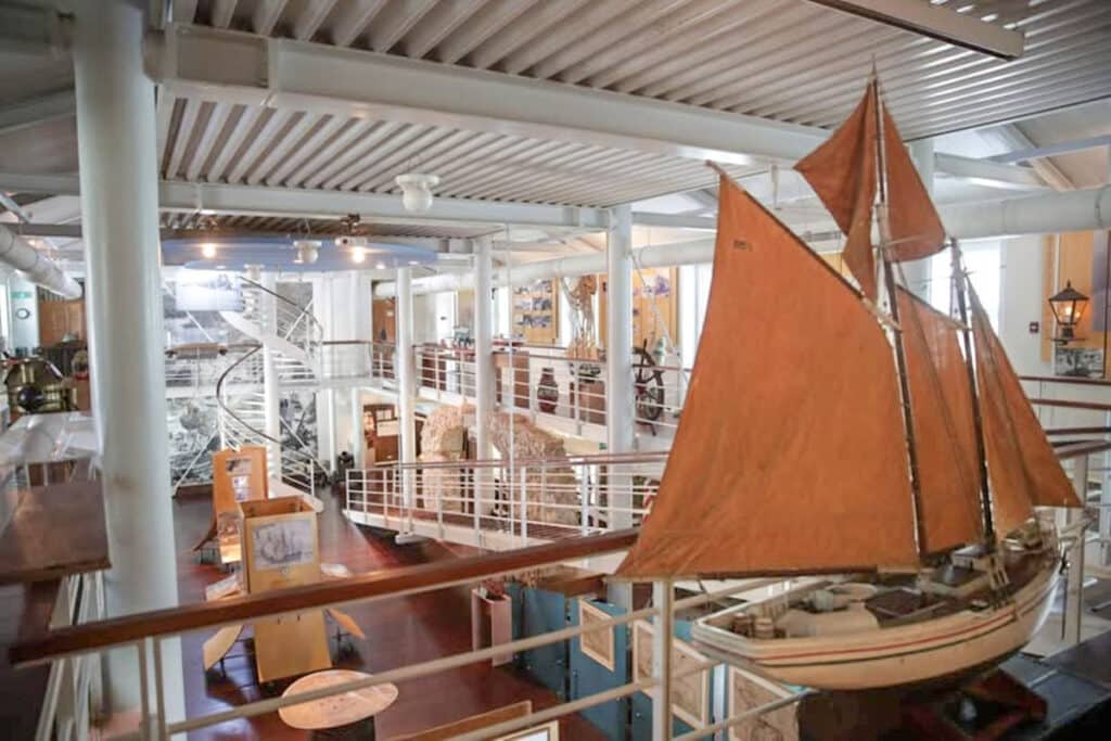 Scharloo intérieur musée maritime