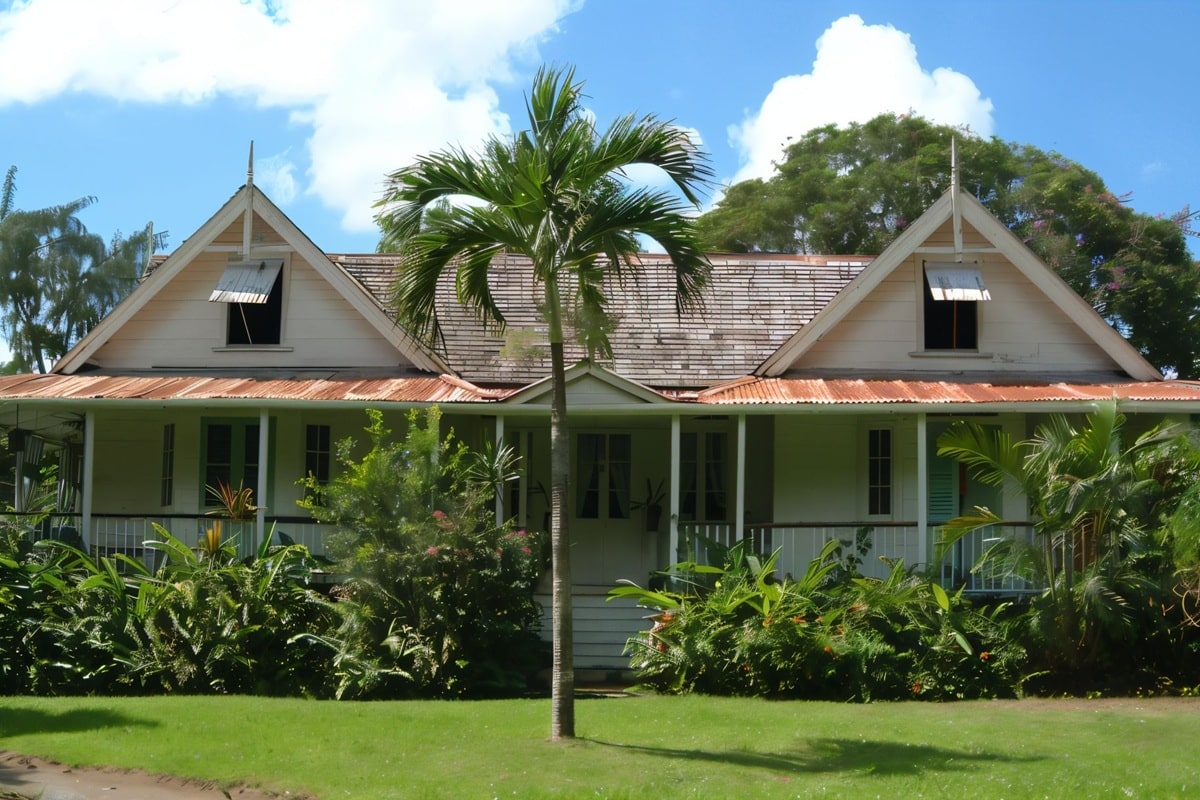 maison de plantation à Sainte Lucie