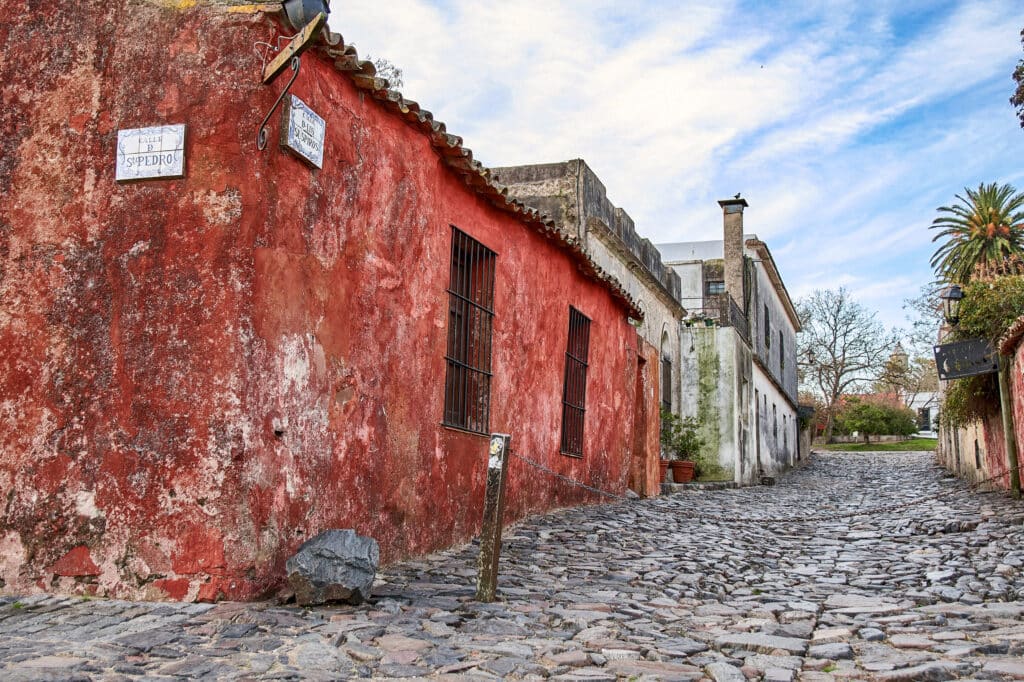 maisons coloniales quartier historique de Colonia del Sacramento