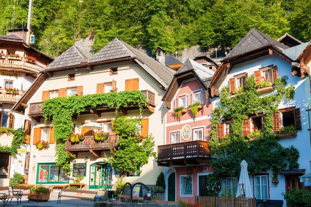 maisons traditionnelles Hallstatt