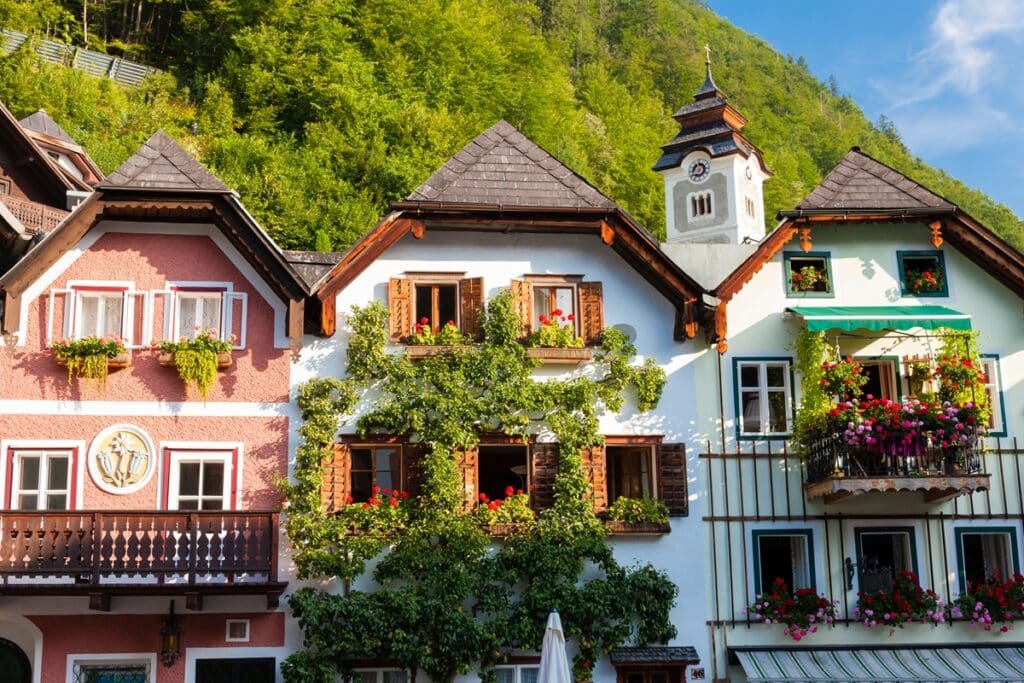 Hallstatt maisons baroque tardif