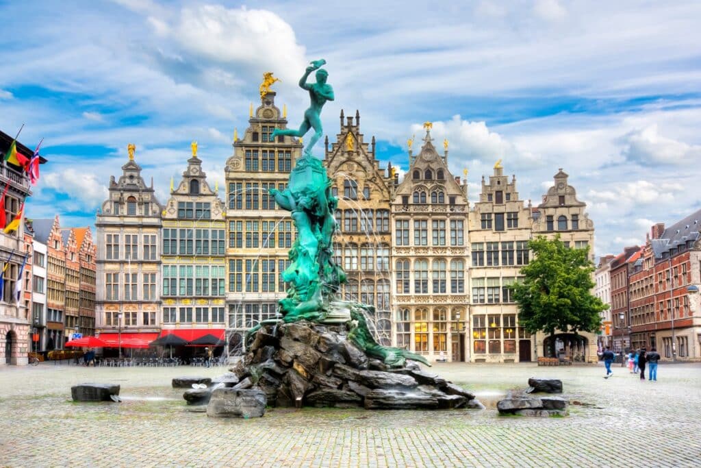 brabo grand place anvers