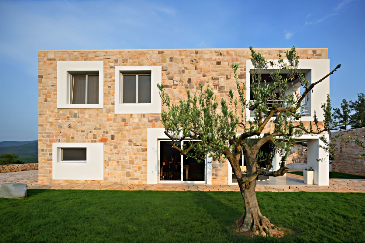 ensemble d'architecture en pierre à Bijaca