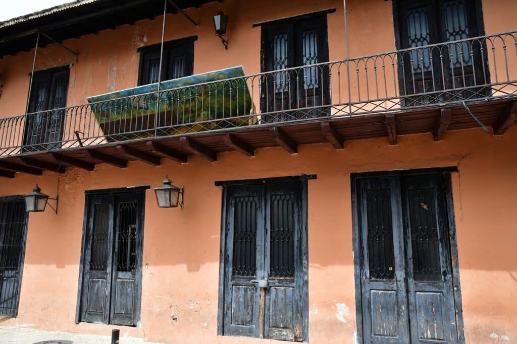 Maison coloniale à Saint-Domingue
