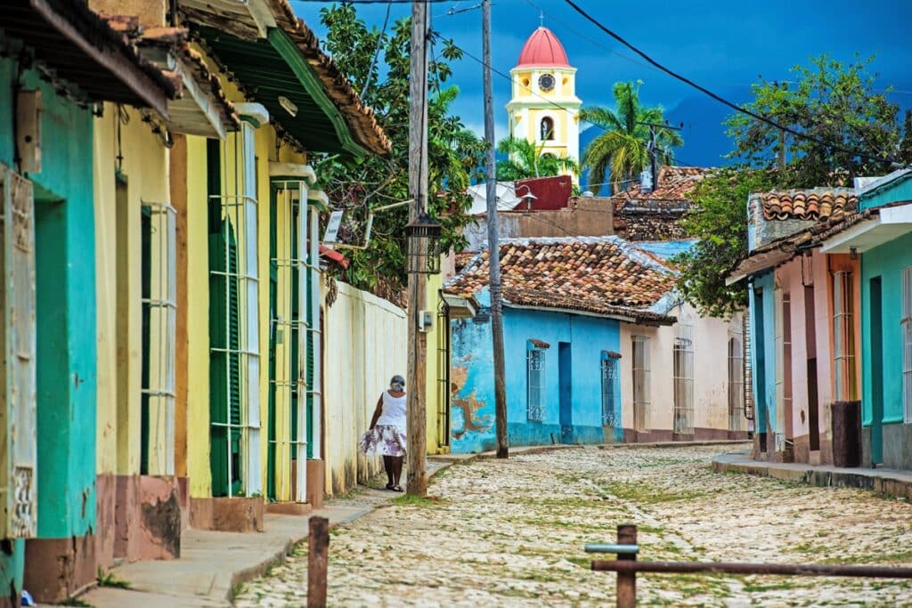 Ambiance coloniale à Trinidad à Cuba