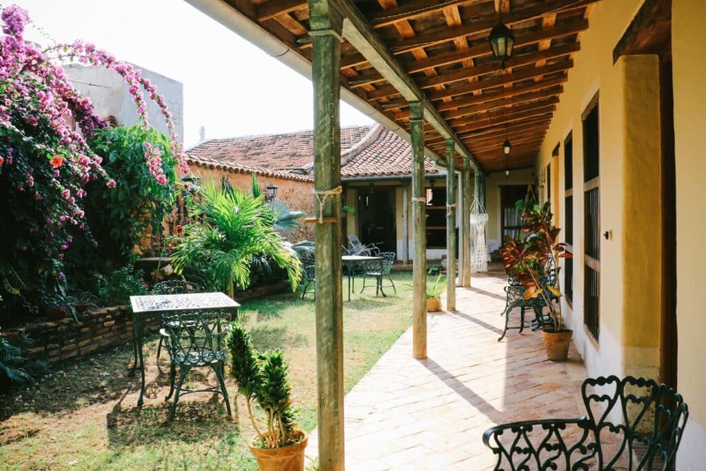 patio intérieur à Trinidad